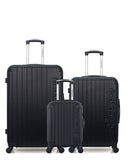 3 Luggage Bundle Large 75cm, Medium 65cm and Underseat 46cm BUDAPEST