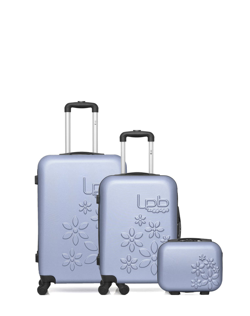 3 Luggage Bundle Medium 65cm Cabin 55cm Vanity Eleonor - LPB