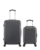 Set of 2  weekend and cabin suitcases XXS CITÉ