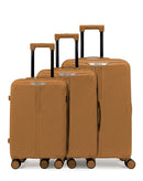 ERIDAN - 3-piece hard-shell suitcase set - Large suitcase, Medium suitcase and Cabin S - OBAGO
