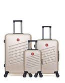 3 Luggage Bundle Large 75cm, Medium 65cm and Underseat 46cm ZURICH