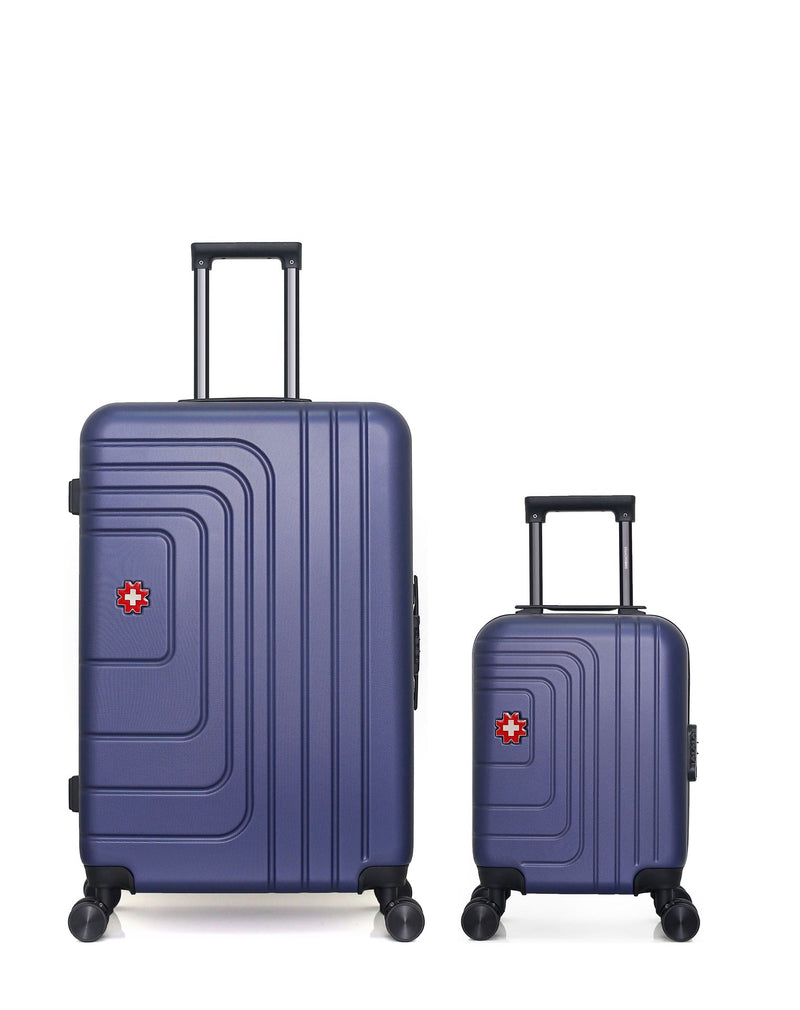 SWISS KOPPER - LOT DE 2 - Valises grand format et cabine XXS RUTI