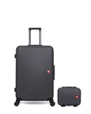2 Luggage Bundle Large 75cm and Vanity Case SPIEZ