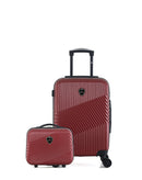 2 Luggages Bundle Cabin 55cm and Vanity Case PETER