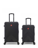OLTEN - 2-piece hard-shell suitcase set - Medium suitcase and Cabin S - SWISS KOPPER