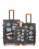 LUGERS - 3-piece hard-shell suitcase set - Large suitcase, Medium suitcase and Cabin XS - ELEVENPARIS