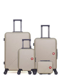 4 Luggage Bundle Large 75cm, Medium 65cm, Underseat 46cm and Vanity Case SPIEZ