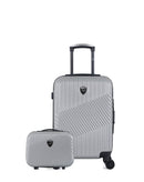 2 Luggages Bundle Cabin 55cm and Vanity Case PETER