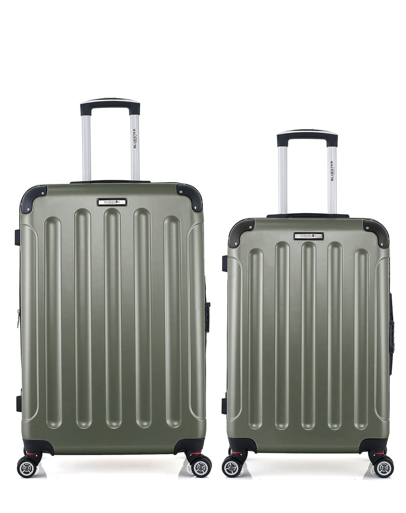 Set of 2 large and weekend suitcases TUNIS