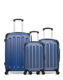 3 Luggage Bundle Medium 65cm, Cabin 55cm and Underseat 46cm MADRID