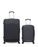 WAVE PARIS - 2-Piece Suitcase Set - Large Suitcase and Cabin S SELENGA