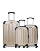 3 Luggage Bundle Medium 65cm, Cabin 55cm and Underseat 46cm MADRID