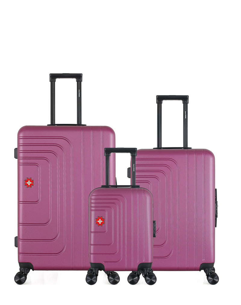 SWISS KOPPER - LOT DE 3 - Valises grand format, weekend et cabine XXS RUTI