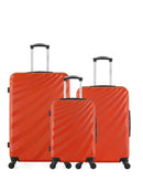 3 Luggage Set Large 75cm Medium 65cm Cabin 55cm Danube