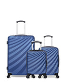 3 Luggage Bundle Large 75cm, Cabin 55cm and Underseat 46cm DANUBE