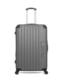 LPB LUGGAGE HAMBOURG - 4-piece luggage set in ABS (large suitcase, medium suitcase, cabin S and vanity case)