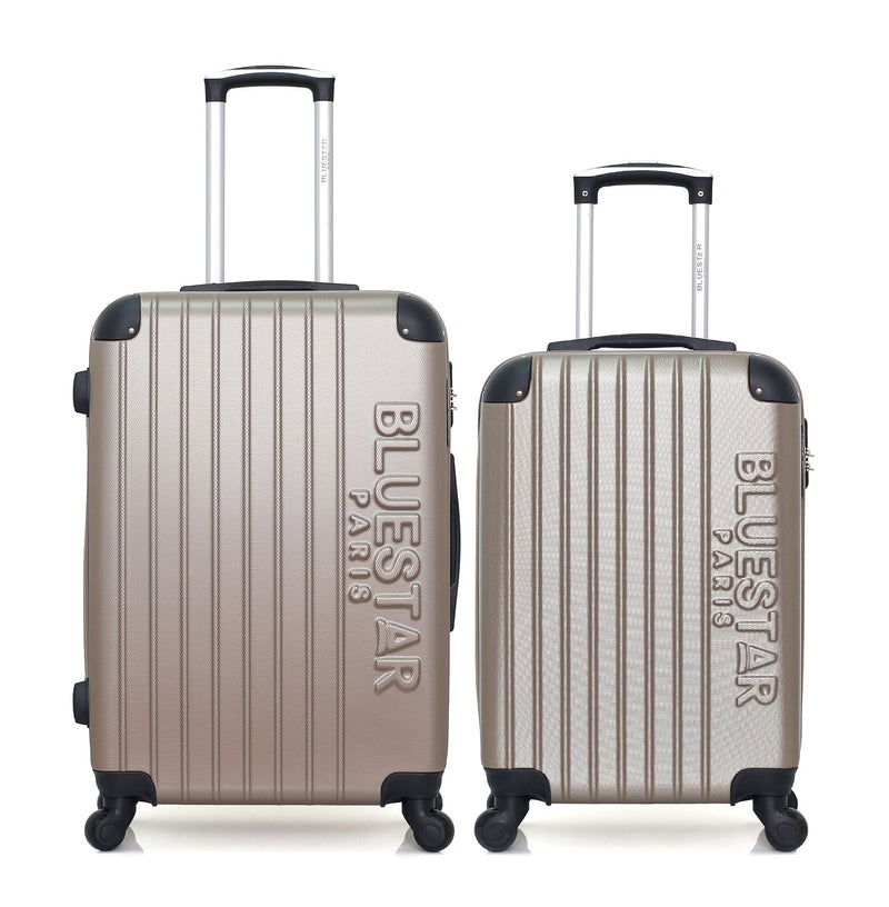 Set of 2 weekend and cabin suitcase BUCAREST