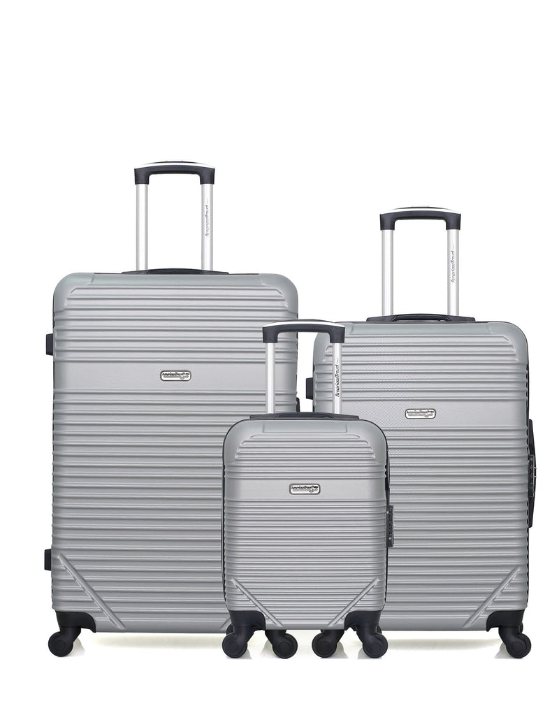 3 Luggages Bundle Large 75cm, Medium 65cm and Underseat 46cm MEMPHIS