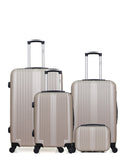 4 Luggage Bundle Large 75cm, Medium 65cm, Cabin 55cm and Vanity Case LIPARI