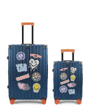 LUGERS - 2-piece hard-shell suitcase set - Large suitcase and Cabin XS - ELEVENPARIS