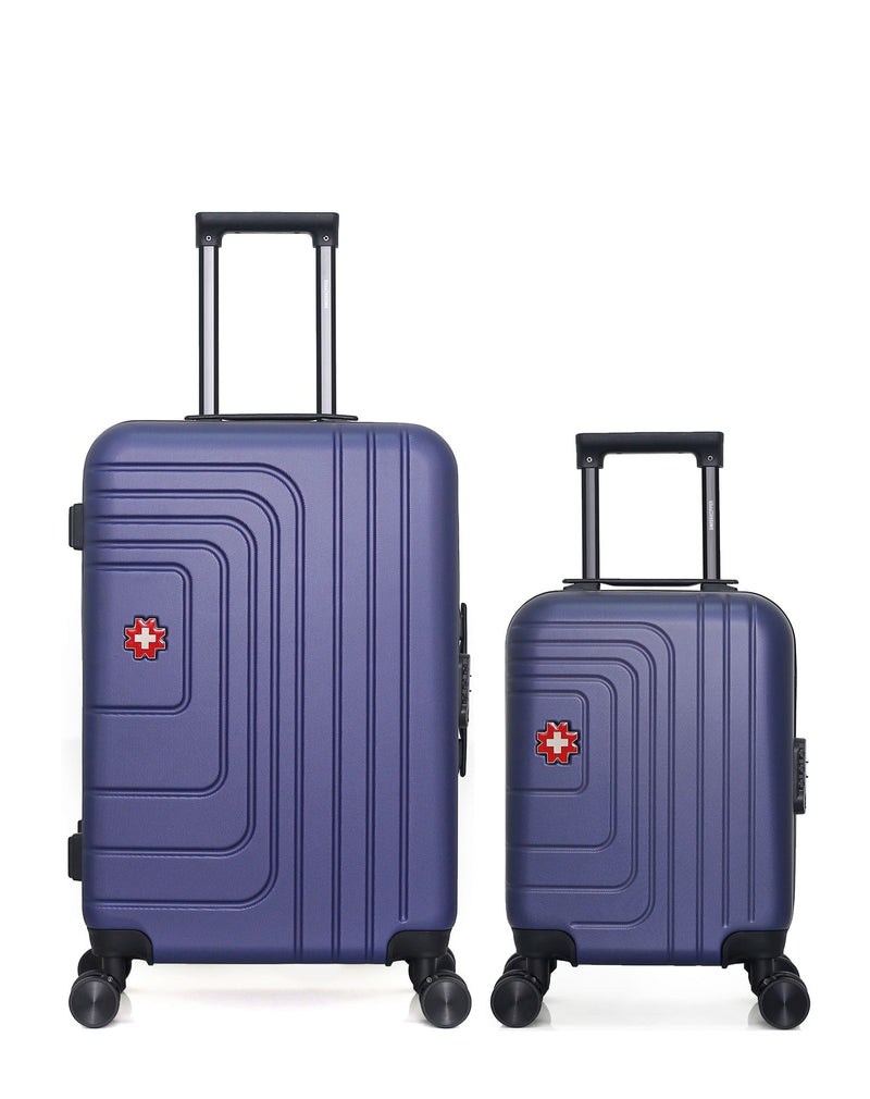 SWISS KOPPER - LOT DE 2 - Valises weekend et cabine XXS RUTI