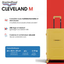 CLEVELAND - Medium hard-shell suitcase - AMERICAN TRAVEL