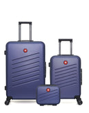 3 Luggage Bundle Large 75cm, Cabin 55cm and Vanity Case ZURICH
