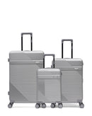 WOHLEN - 3-piece hard-shell suitcase set - Large suitcase, Medium suitcase and Cabin XS - SWISS KOPPER