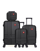 4 Luggage Bundle Medium 65cm, Cabin 55cm, Underseat 46cm and Vanity Case USTER