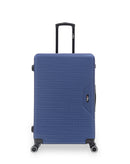 WAGRAM - 3-piece hard-shell suitcase set - Large suitcase, Medium suitcase and Cabin S - BLUESTAR