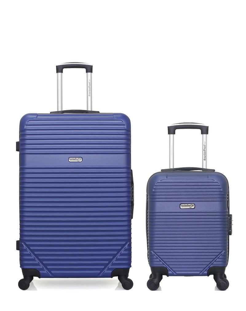 2 Luggages Bundle Large 75cm and Underseat 46cm MEMPHIS