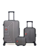 SWISS KOPPER - LOT DE 3 - Valises weekend, cabine XXS et vanity RUTI