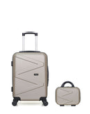 2 Luggage Bundle Cabin 55cm and Vanity Case AMAZONE