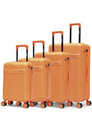 WOHLEN-O - 4-piece hard-shell suitcase set - Large suitcase, Medium suitcase, Cabin S and Cabin XS - SWISS KOPPER
