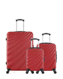3 Luggage Bundle Large 75cm, Cabin 55cm and Underseat 46cm DANUBE