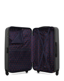 LPB LUGGAGE HAMBOURG - 4-piece luggage set in ABS (large suitcase, medium suitcase, cabin S and vanity case)