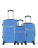 3 Luggage Set Medium 65cm, Cabin 55cm and Underseat 46cm MEMPHIS