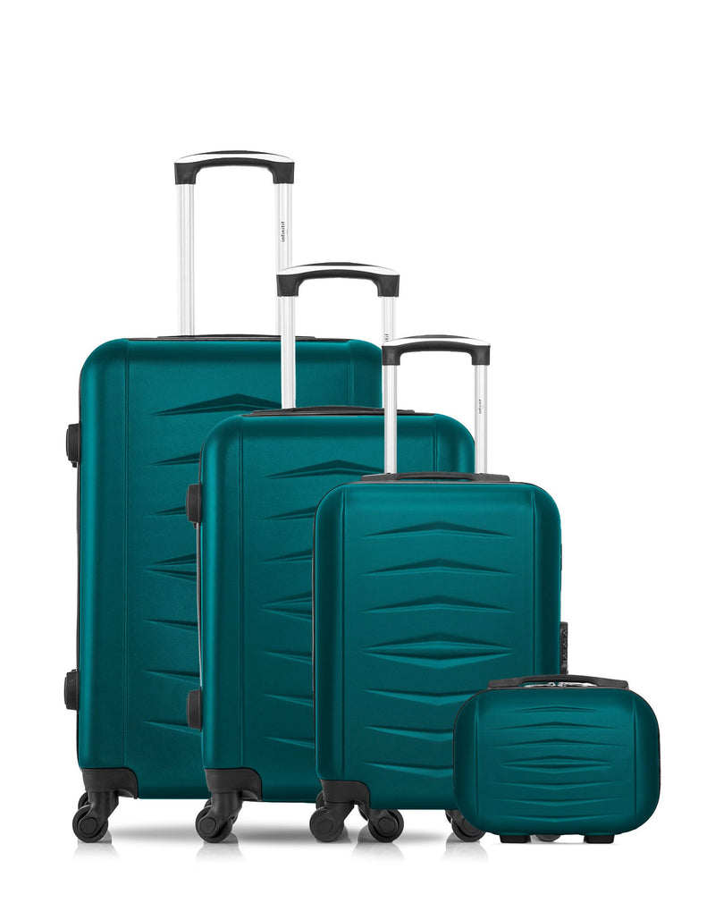 4 Luggages Bundle Medium 65cm, Cabin 55cm, Underseat 46cm and Vanity Case OVIEDO