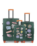 LUGERS - 3-piece hard-shell suitcase set - Large suitcase, Medium suitcase and Cabin XS - ELEVENPARIS