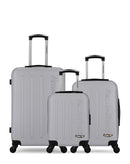 3 Luggage Bundle Medium 65cm, Cabin 55cm and Underseat 46cm BRONX
