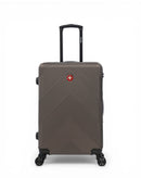 OLTEN - 2-piece hard-shell suitcase set - Medium suitcase and Cabin S - SWISS KOPPER