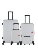 4 Luggage Bundle Large 75cm, Medium 65cm, Underseat 46cm and Vanity Case SPIEZ