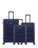 LYNDA - 3-piece hard-shell suitcase set - Large suitcase, Medium suitcase and Cabin S - LPB LUGGAGE
