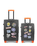 LUGERS - 2-piece hard-shell suitcase set - Medium suitcase and Cabin XS - ELEVENPARIS