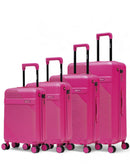 WOHLEN-O - 4-piece hard-shell suitcase set - Large suitcase, Medium suitcase, Cabin S and Cabin XS - SWISS KOPPER