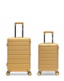 LUGANO - 2-piece hard-shell suitcase set - Medium suitcase and Cabin XS - SWISS KOPPER