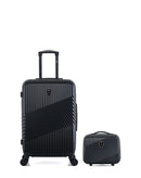 2 Luggages Bundle Medium 65cm and Vanity Case PETER