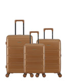 LYNDA - 3-piece hard-shell suitcase set - Medium suitcase, Cabin S and Cabin XS - LPB LUGGAGE