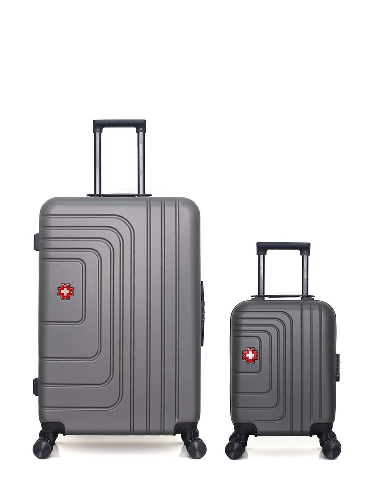 SWISS KOPPER - LOT DE 2 - Valises grand format et cabine XXS RUTI