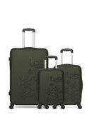 ELEONOR - 3-piece hard-shell suitcase set - Large suitcase, Cabin S and Cabin XXS - LPB LUGGAGE